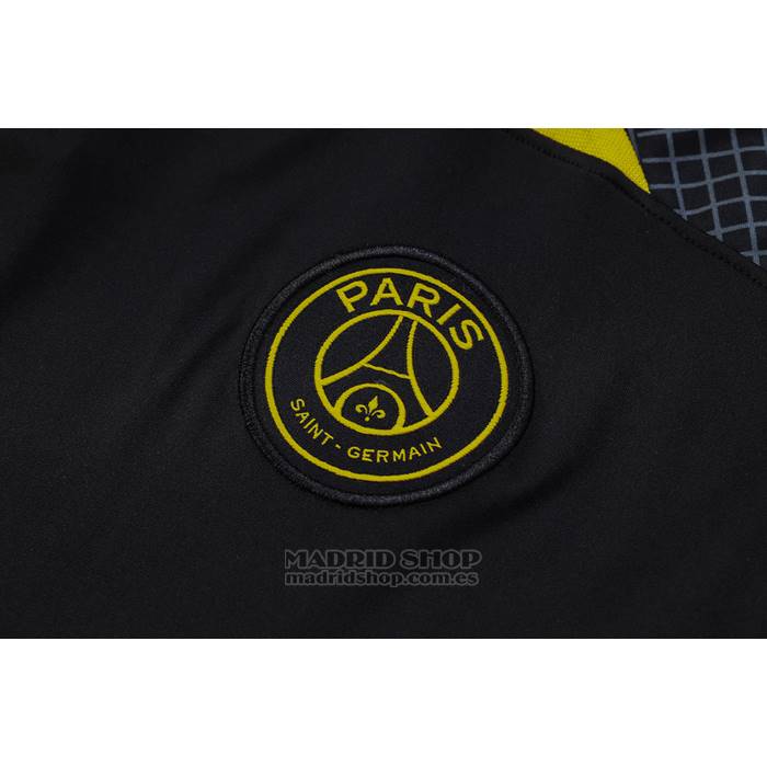 Camiseta de Entrenamiento Paris Saint-Germain Jordan Sin Mangas 2023-2024 Negro